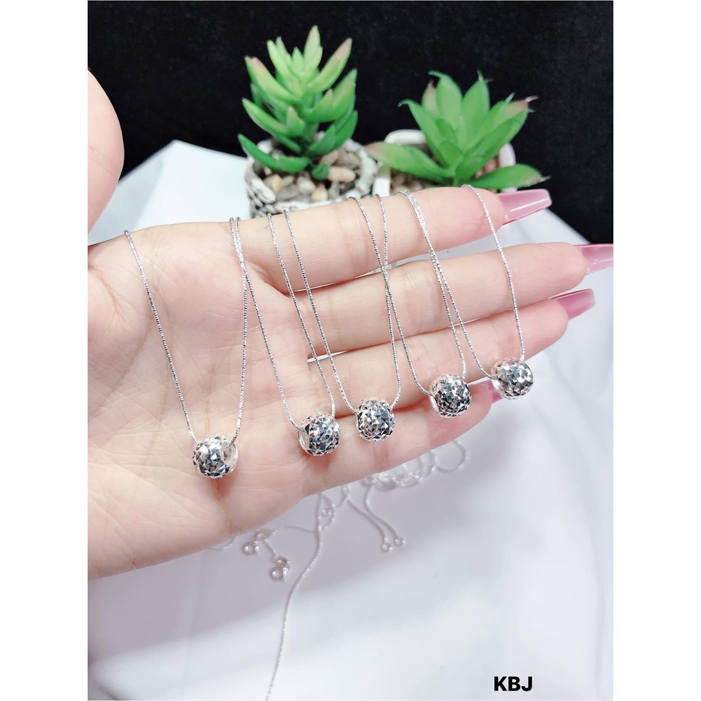 DÂY CHUYỀN BẠC MẶT BI CẦU