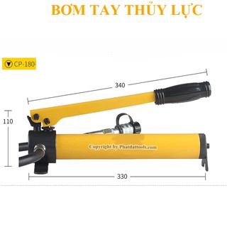 Bơm tay thủy lực PADA CP180 - Lực Bơm Siêu Mạnh, Độ Bền Vượt Trội - bảo hành 6 tháng