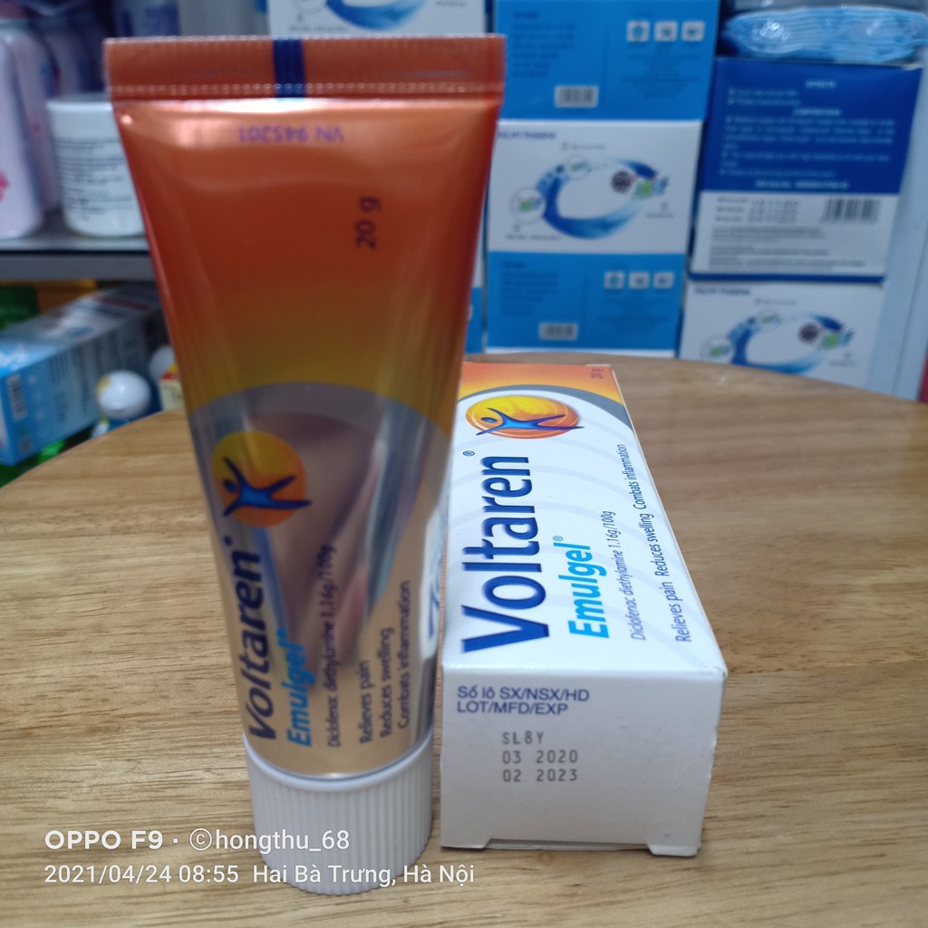 Gel bôi Voltaren 1% 20g - [CHÍNH HÃNG]