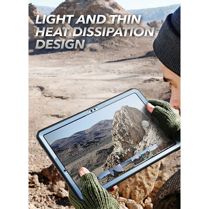 Bao da máy tính bảng nhám SUPCASE bảo vệ toàn diện ub pro dành cho samsung galaxy tab s7 fe case 12.4 inch 2021