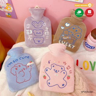 Túi chườm nóng lạnh giảm đau bụng kinh, túi chườm giữ ấm, hạ sốt 350ml SHOP10K - SP005081