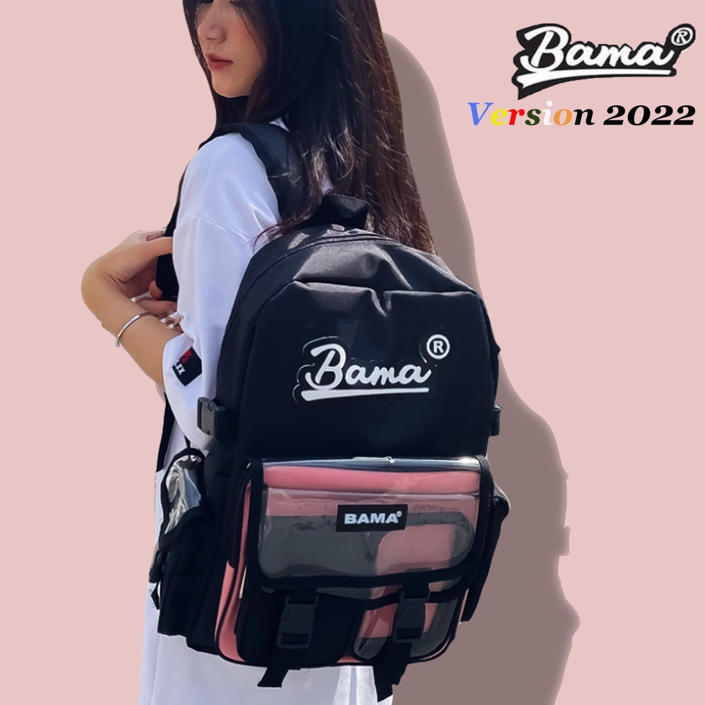 Balo ba lô BAMA cặp đi học 2022 hàng dày cao cấp chống nước local brand ulzzang nam & nữ đi học đi chơi