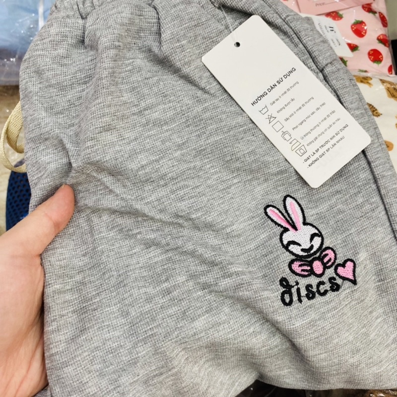 SP003167 Quần thể thao bé trai bé gái chất cotton gạo, quần bo gấu khoẻ khoắn năng động, thời trang trẻ em thu đông
