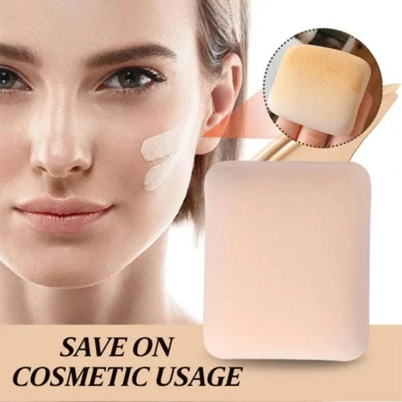 Mút Trang Điểm Cotton Mềm Mại Hình Tròn / Vuông Đa Ứng Dụng