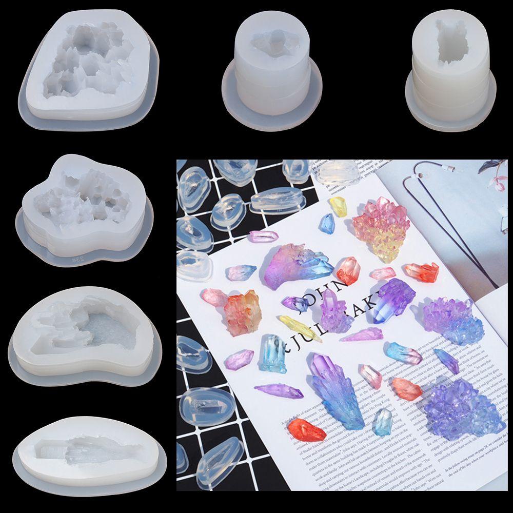 Joye 1 Cái Khuôn Nhựa Resin 3D|Cụm Cụm Cụm|Mặt Dây Chuyền Thủ Công Bằng Epoxy Độc Đáo