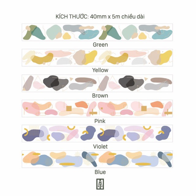 Băng keo trang trí trong suốt - Transparent Tapes