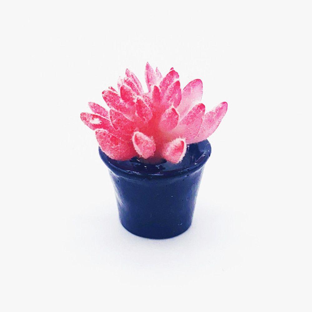 Đồ trang trí Chậu Cây Mini Dễ Thương Xinh Xắn Tỉ Lệ 1: 12 Dùng Để Trang Trí Nhà Búp Bê