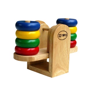 Đồ chơi gỗ cân bập bênh Winwintoys