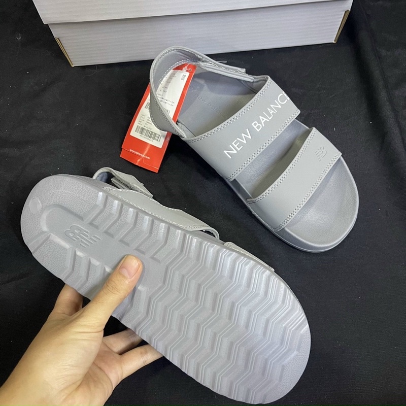 Sandal newbalance xám siêu đẹp cho nam nữ
