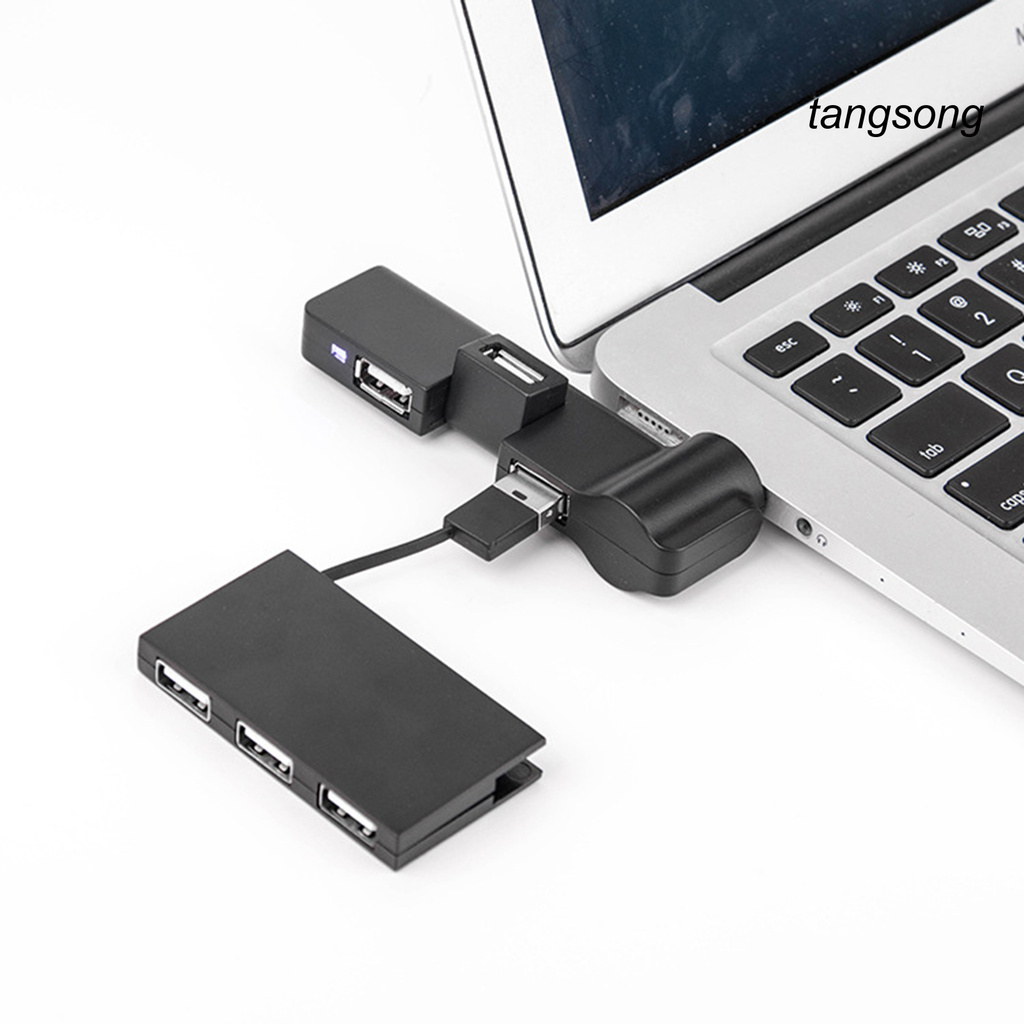 Dây Cáp Chia 4 Cổng Usb 2.0 Cho Máy Tính / Laptop