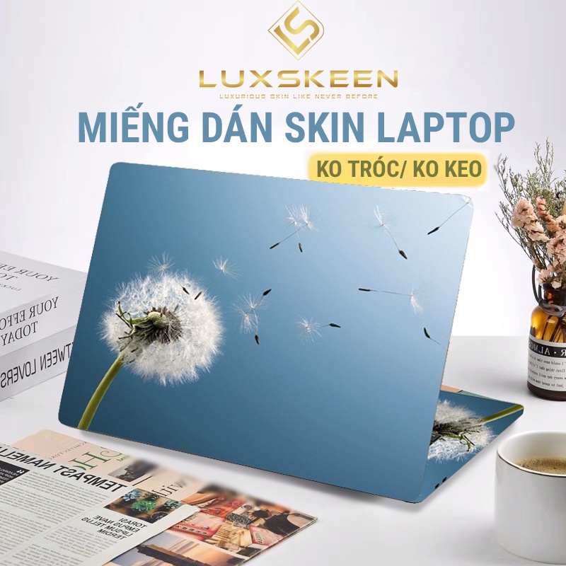 Miếng Dán Skin Laptop - Decal Dán cho Dell, Hp, Asus, Lenovo, Acer, MSI, Surface,Vaio, Macbook 15 6 inch MD 3012 LUXSKEE