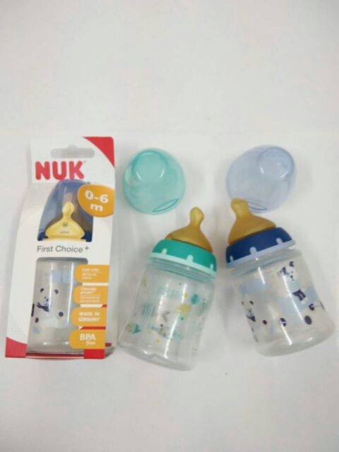 Bình sữa NUK 150ml cổ rộng