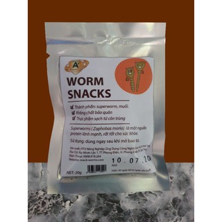 Sâu Sấy - Worm Snacks
