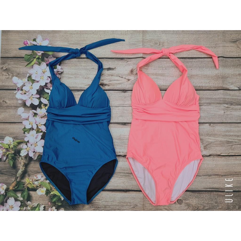 Bikini, bộ bơi liền thân húi ngực rộng rãi màu, hàng xuất dư hàng hiệu, cực tôn dáng - EVA cửa hàng