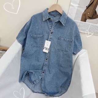 ÁO SƠ MI JEANS BIG SIZE (KÈM VIDEO HÌNH THẬT)