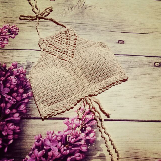 Bikini len handmade
