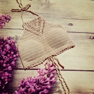 Bikini len handmade