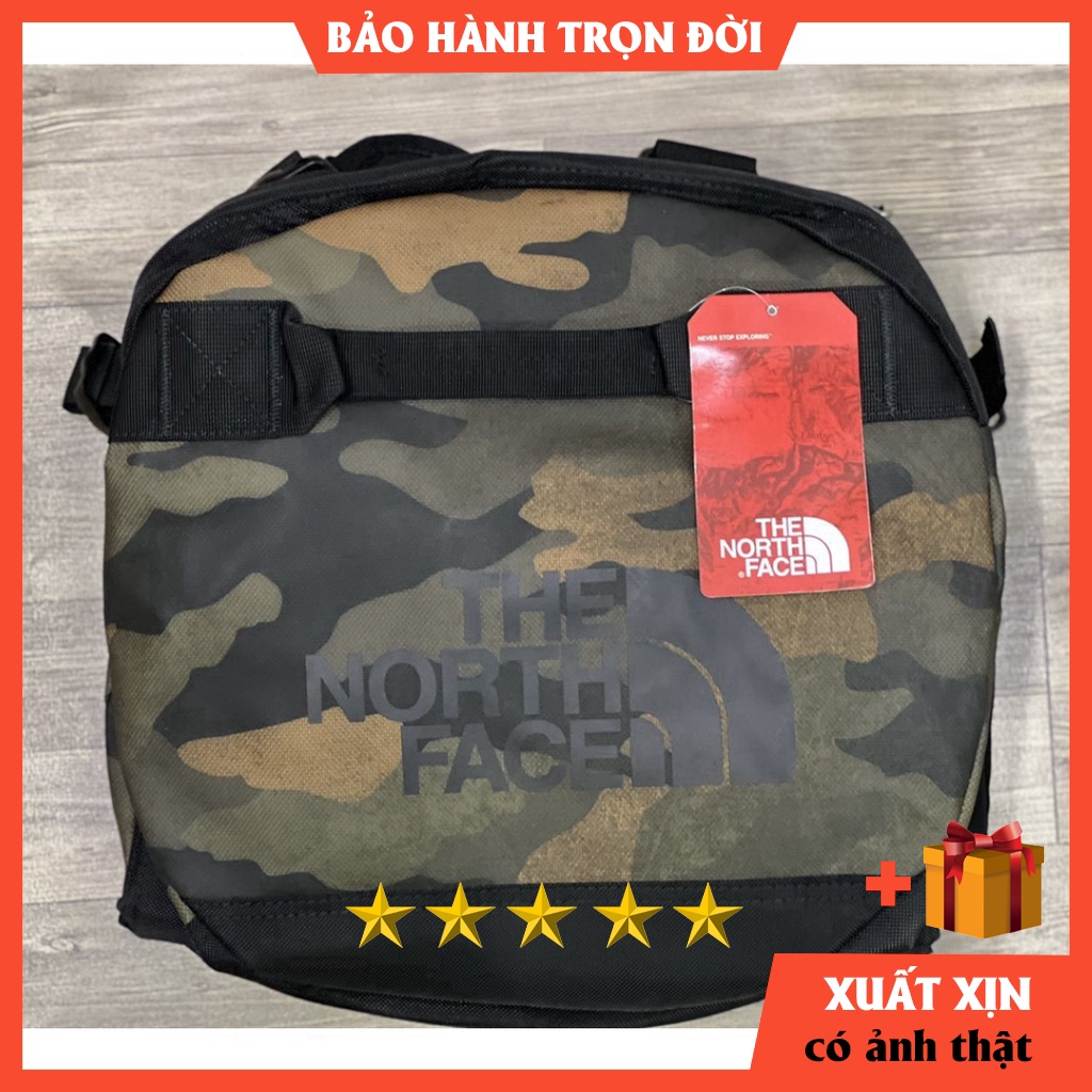 Túi Trống The North Face Dufle Base Camp size nhỏ 35 L  có 2 ngăn bên hông mẫu mới ( bảo hành trọn đời )