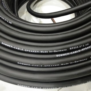 Dây loa 2 lõi sommer - Đức 2*2,5ly Dây đồng nguyên chất (22met)