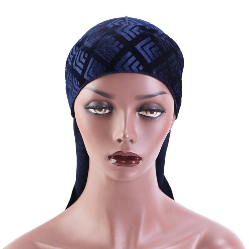Khăn Trùm Đầu Turban In Họa Tiết Thời Trang