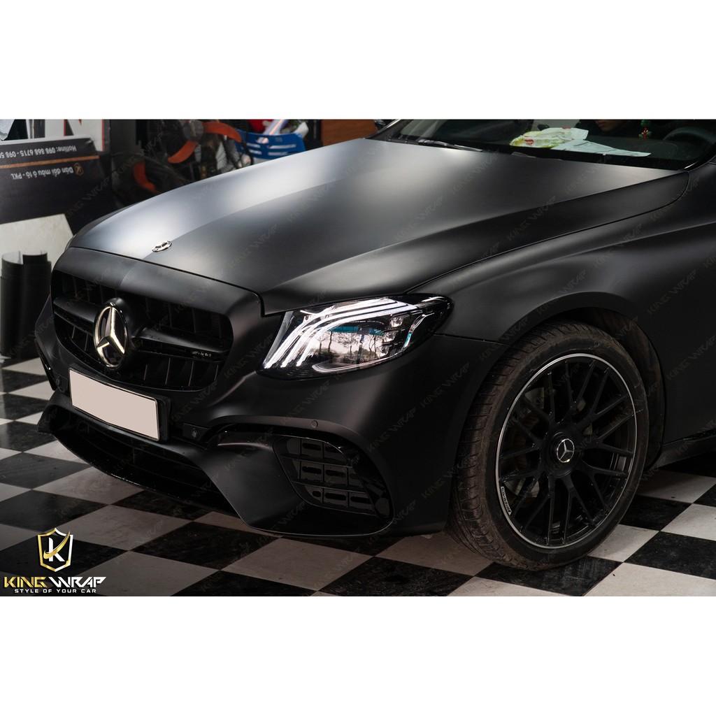 Decal đen lỳ cao cấp Teckwrap usa cm01 satin black chuyên dụng dán đồi màu oto,xe máy.