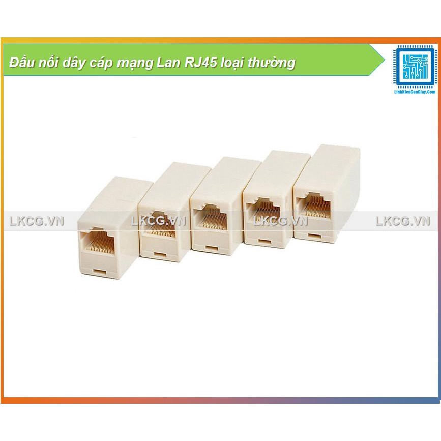 Đầu nối dây cáp mạng Lan RJ45 loại thường