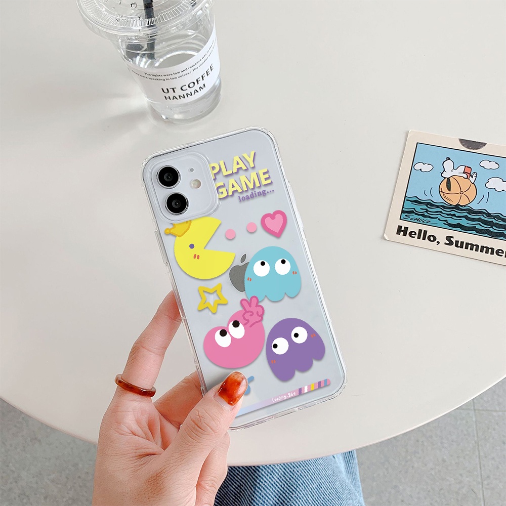 Ốp Điện Thoại Hình Gấu Uống Nước Cho Iphone 11 Pro Max 12 Pro Max 13 Pro Max Mini 6 7 8 6 7plus Se 2020 X Xs Xr 5 4