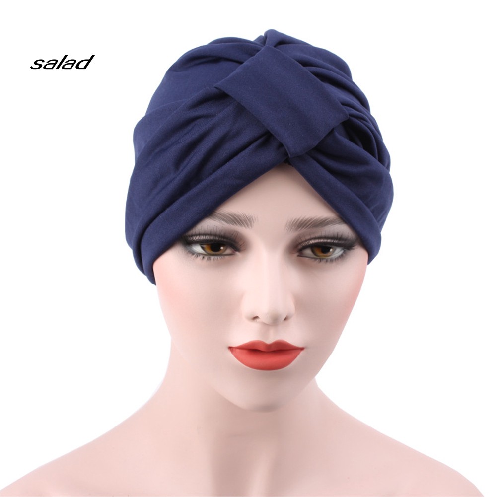Mũ Trùm Đầu Co Giãn Mềm Mại Phong Cách Ấn Độ Thời Trang Cho Nữ