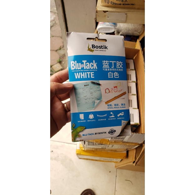 [Mã INCUBACK1416 hoàn 20K xu đơn 50K] Đất sét dính blutack, Blu tack của Bostik