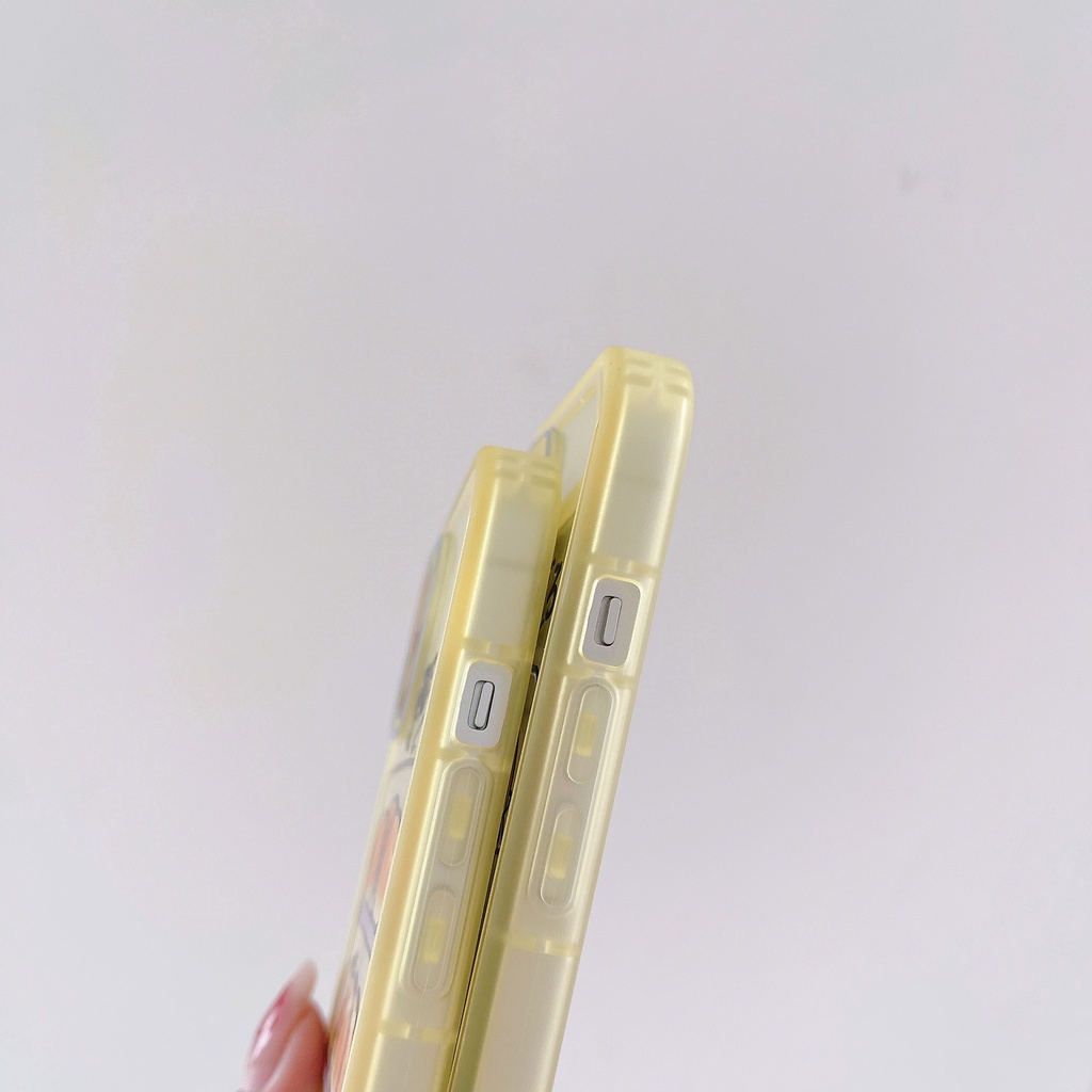 Ốp Điện Thoại Có Giá Đỡ Hình Máy Nướng Bánh Mì Hoạt Hình Mới Cho iPhone11 xs max 7P/8Plus/12pro/13/pro max