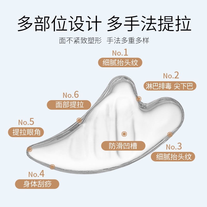 Dụng cụ hỗ trợ nâng cơ mặt trong suốt tiện dụng