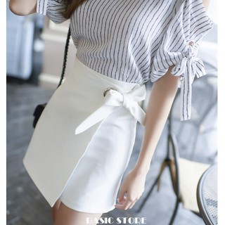 CHÂN VÁY THẮT NƠ HÀN QUỐC 3015