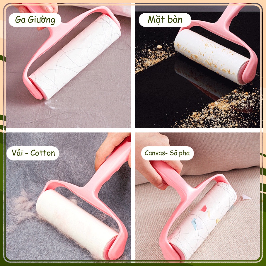 COMBO 10 Lõi Cây Lăn Bụi, Thanh Lăn Bụi Giường, Sofa, Lăn Lông Quần Áo