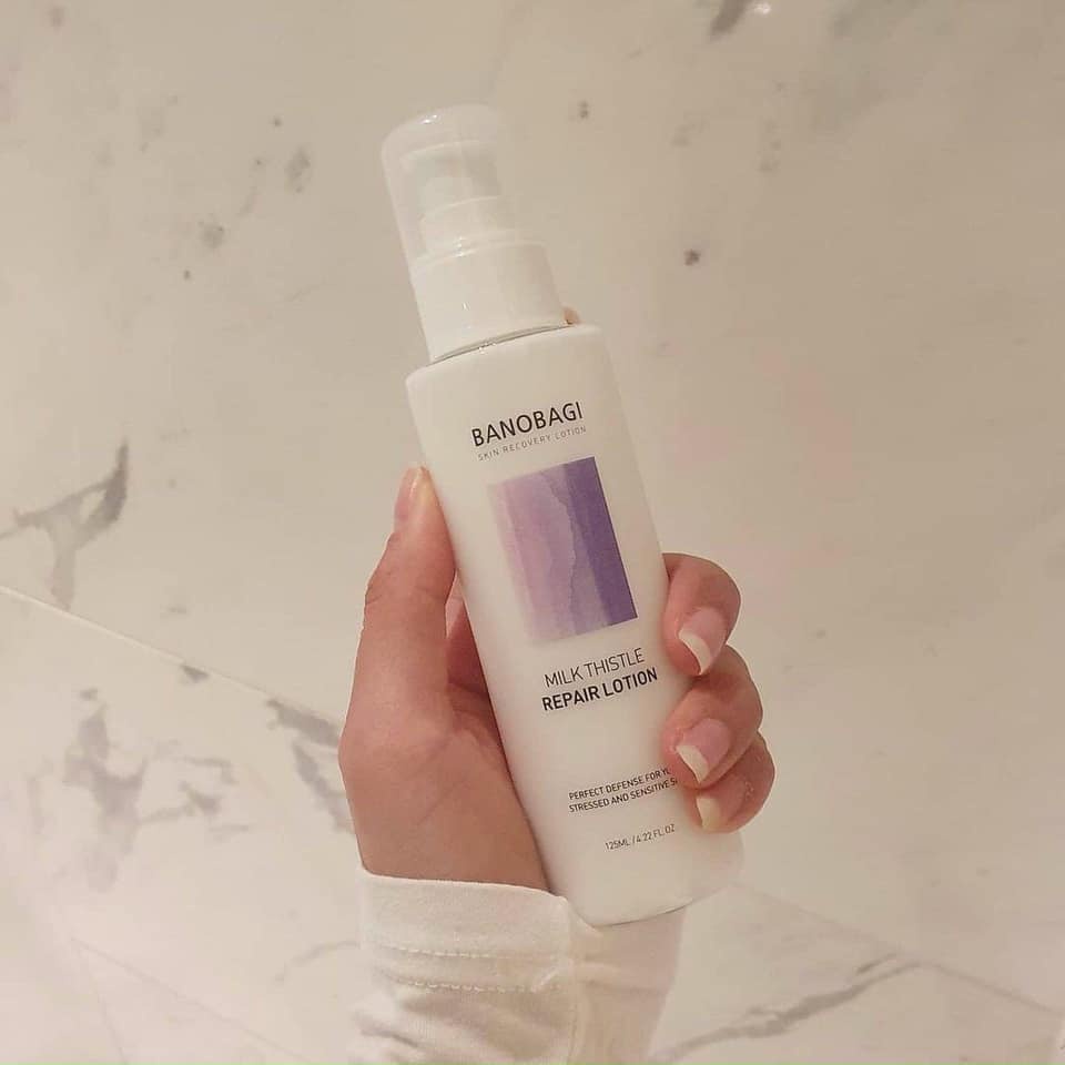 Sữa dưỡng phục hồi da Banobagi Milk Thistle Repair Lotion 125ml (Tím)