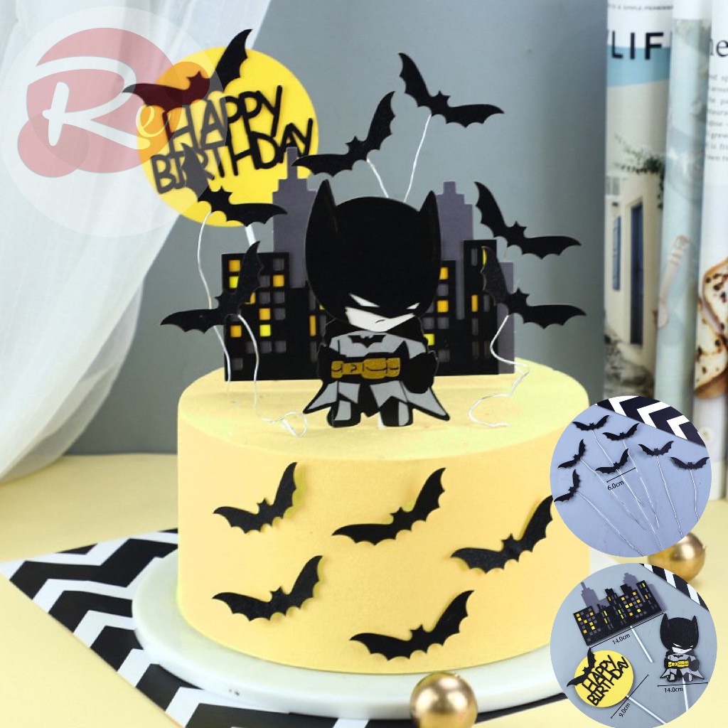 – SCG Batman  - Trang trí bánh sinh nhật bánh kem