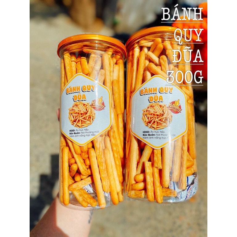 Bánh quy đũa bơ sữa hũ 300gr