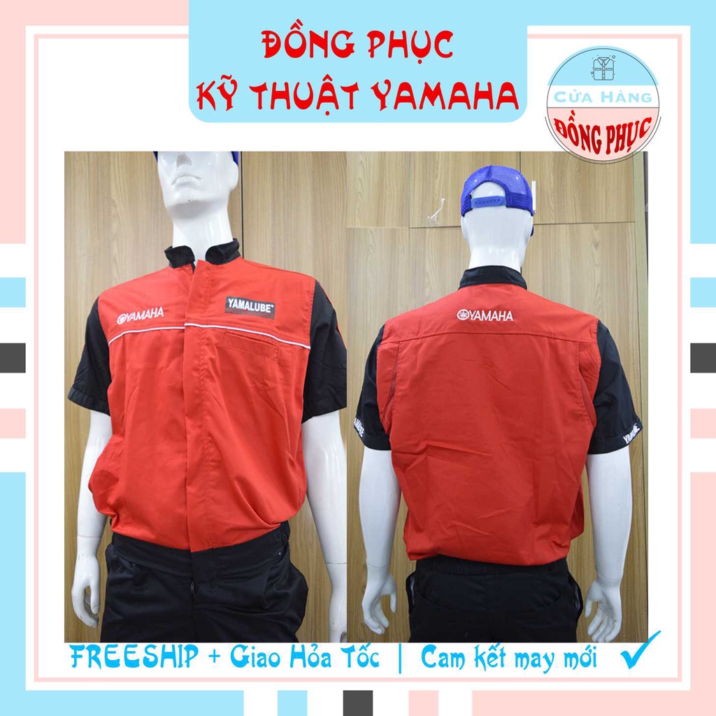 ĐỒNG PHỤC NHÂN VIÊN KỸ THUẬT VIÊN CHÍNH HÃNG YAMAHA, ĐỒNG PHỤC THỢ ĐÚNG CHUẨN CỦA YAMAHA, Gía sỉ!