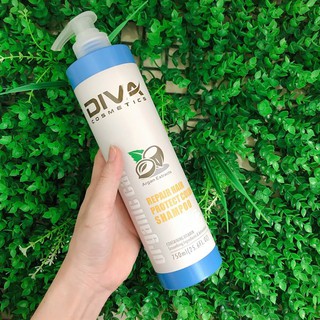 (Chính Hãng Giá Sỉ) DẦU GỘI DIVA COLLAGEN GIỮ MÀU SIÊU MƯỢT 750ML