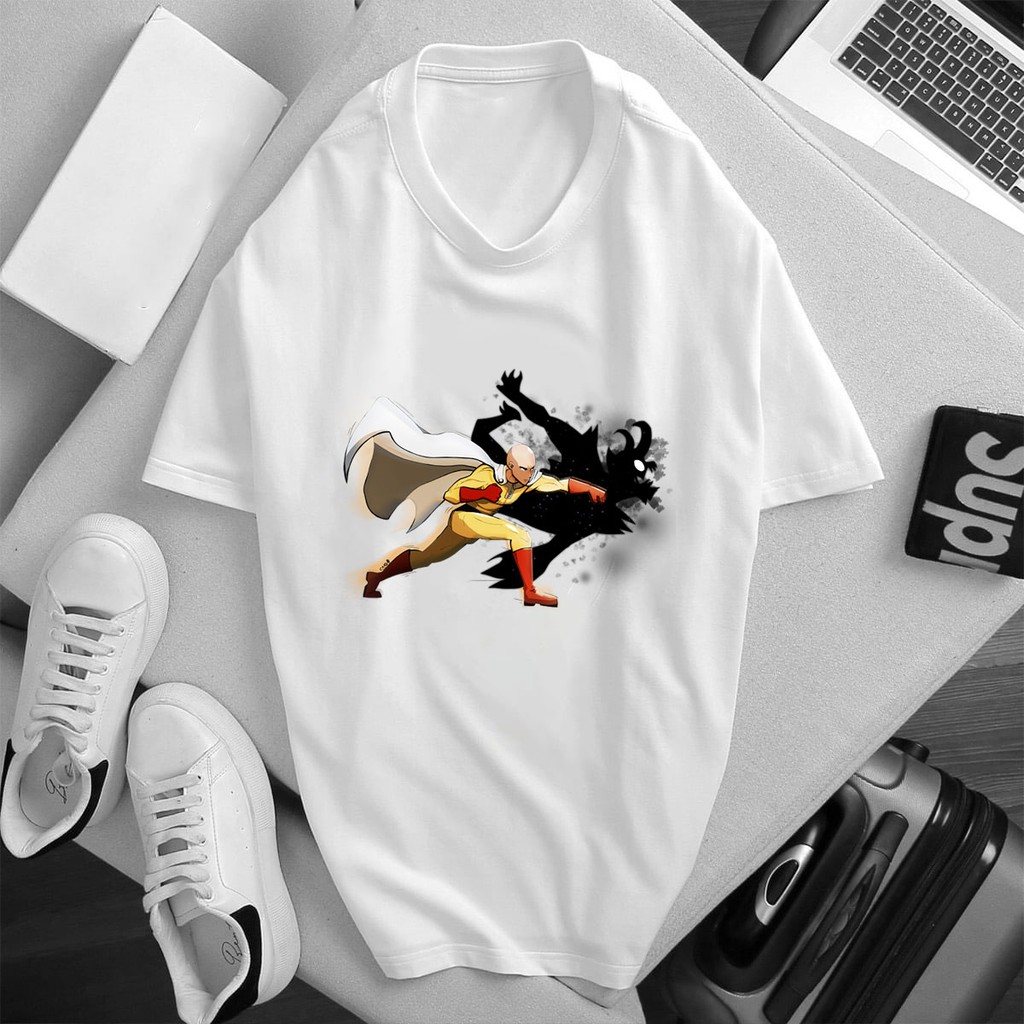 ÁO THUN CỘC TAY CÚ ĐẤM HỦY DIỆT-ONE PUNCH MAN IN HÌNH CỰC ĐẸP GIÁ RẺ CỰC SHOCK ĐI BIỂN CÓ ĐỦ SIZE - 226
