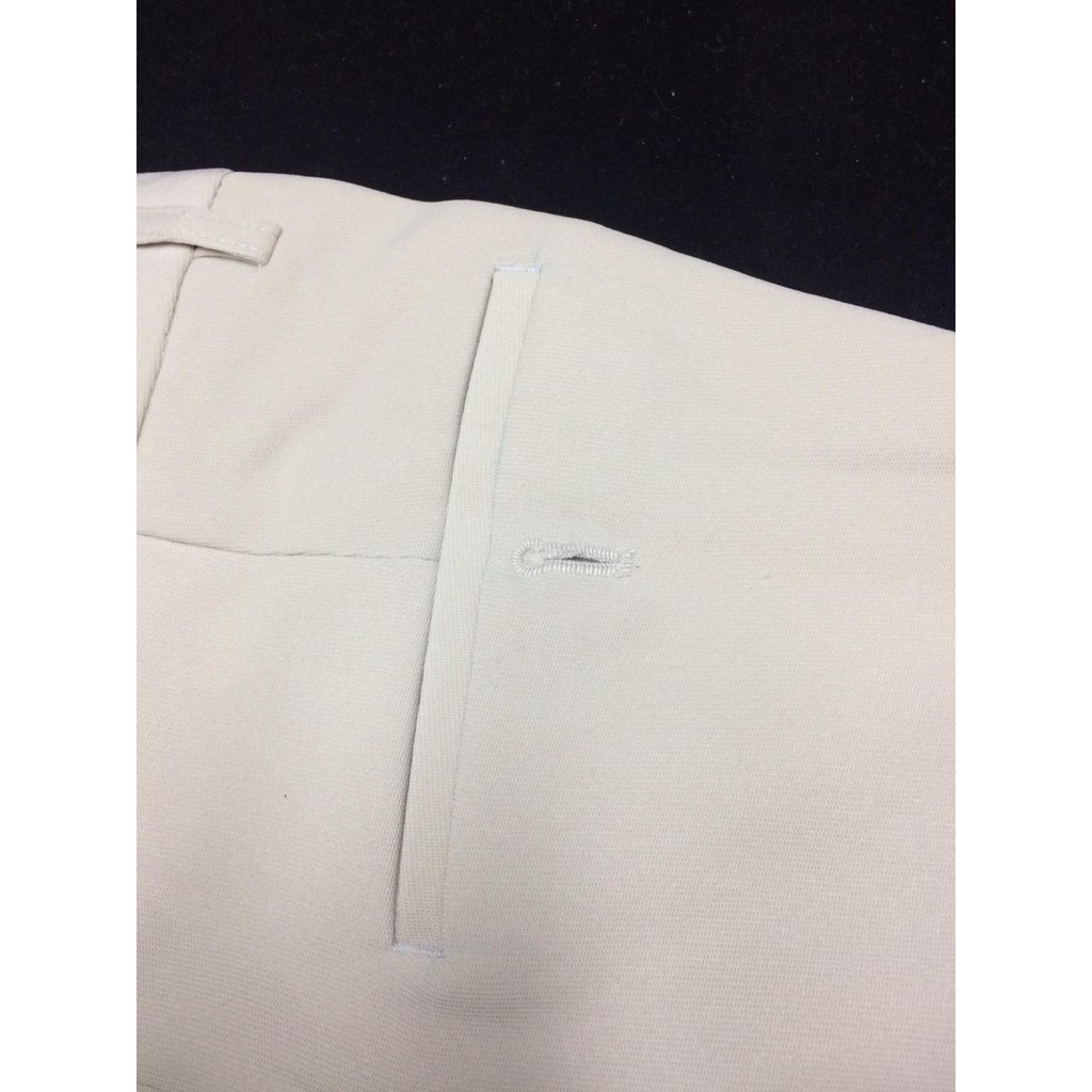 Quần tây nam T-max màu trắng sữa ống côn dáng slim fit | BigBuy360 - bigbuy360.vn