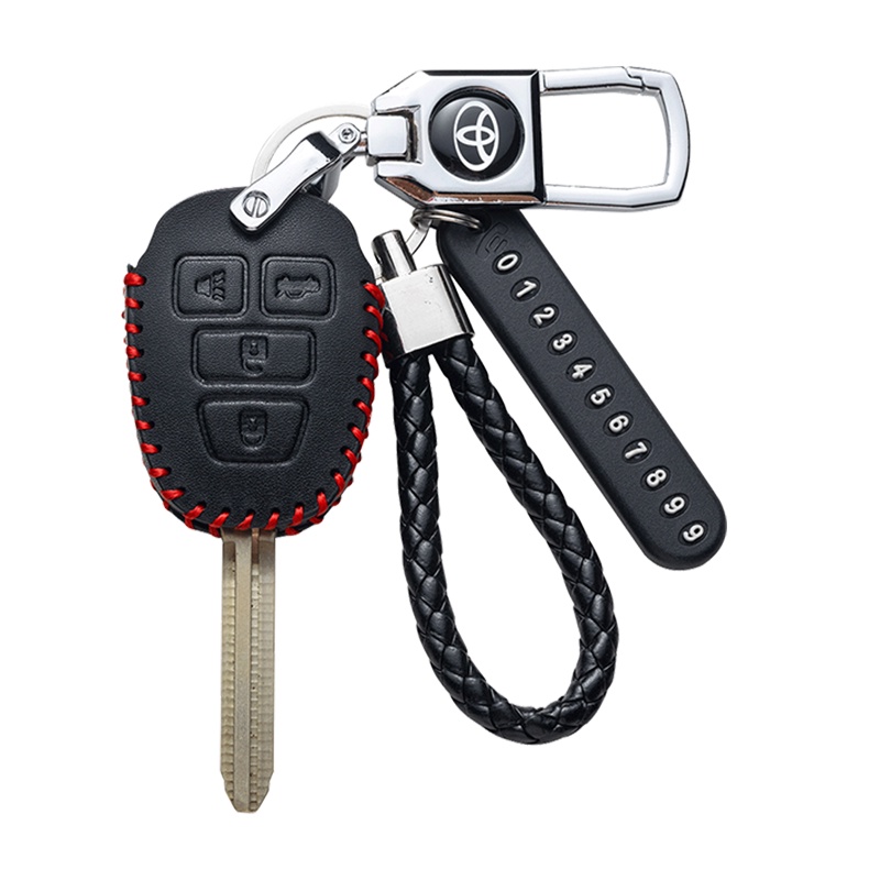 2 /3/4nút , bọc chìa khoá Toyota Vios , Yaris 2012 - 2022