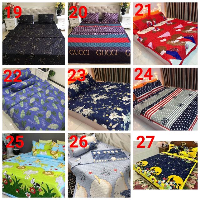 Chăn hè cotton poly . được chọn mẫu