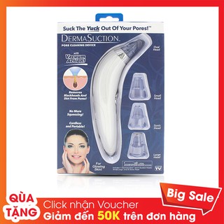 Máy hút mụn đầu đen, trứng cá, cám cầm tay derma suction cao cấp
