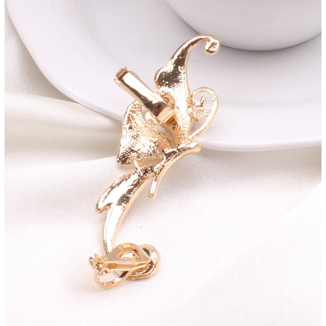 Hoa tai hình bướm đính đá thời trang