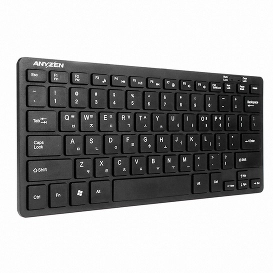 Bàn phím máy tính Mini Anyzen K200 kết nối dây cổng USB song ngữ Việt Hàn