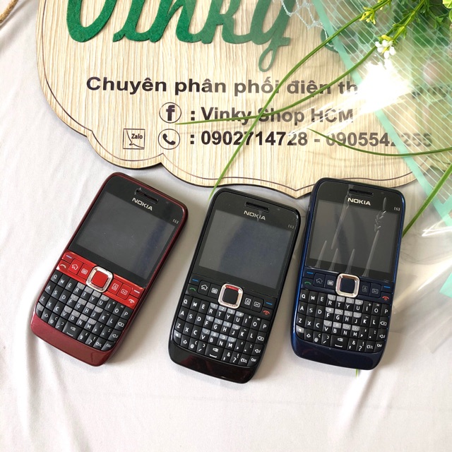 Điện Thoại Nokia E63 main zin chính hãng có pin và sạc Bảo hành 12 tháng