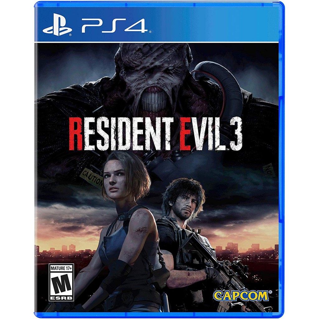 Đĩa Game PS4 Mới - Resident Evil 3: Nemesis