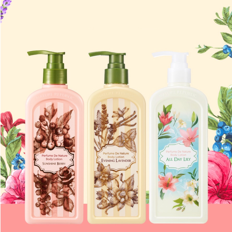 Nature Republic Perfume De Nature Body Lotion 345ml