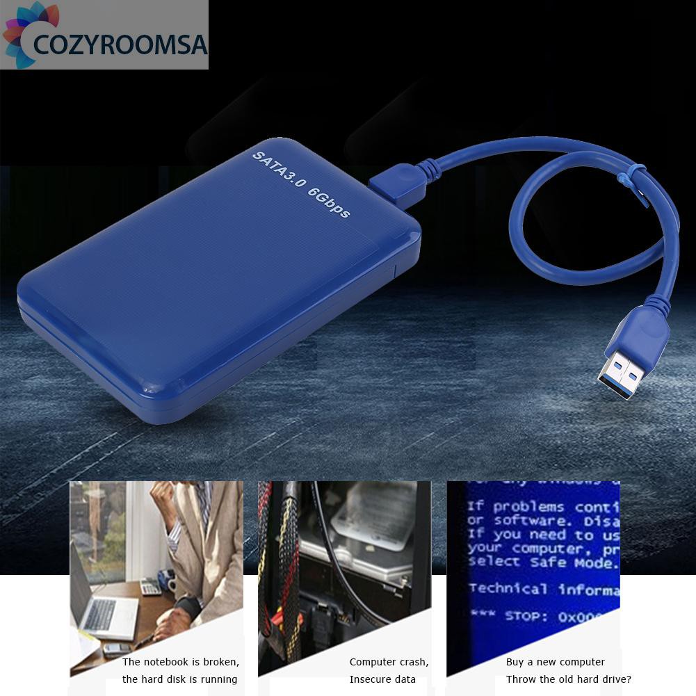 Hộp Đựng Ổ Cứng Ngoài 2.5 Inch Usb 3.0 Sata Iii | BigBuy360 - bigbuy360.vn