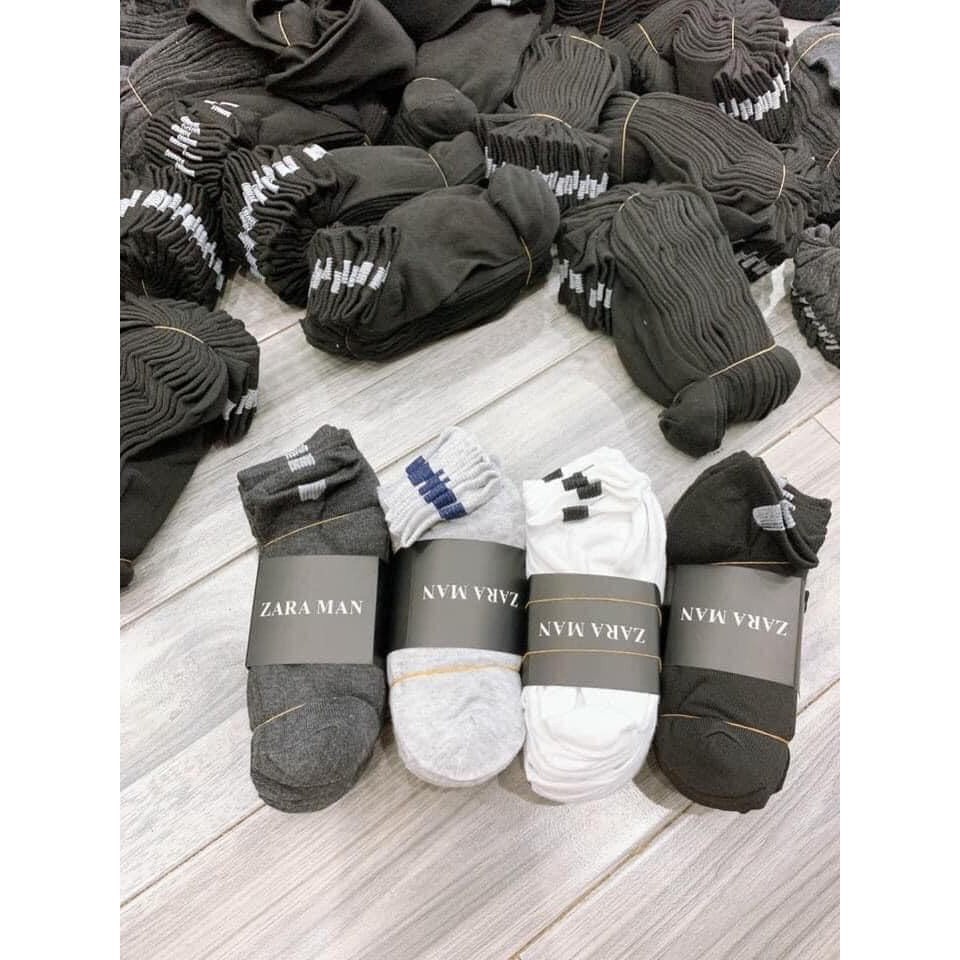 Tất Nam Zara Men Cổ Ngắn 2 Đôi